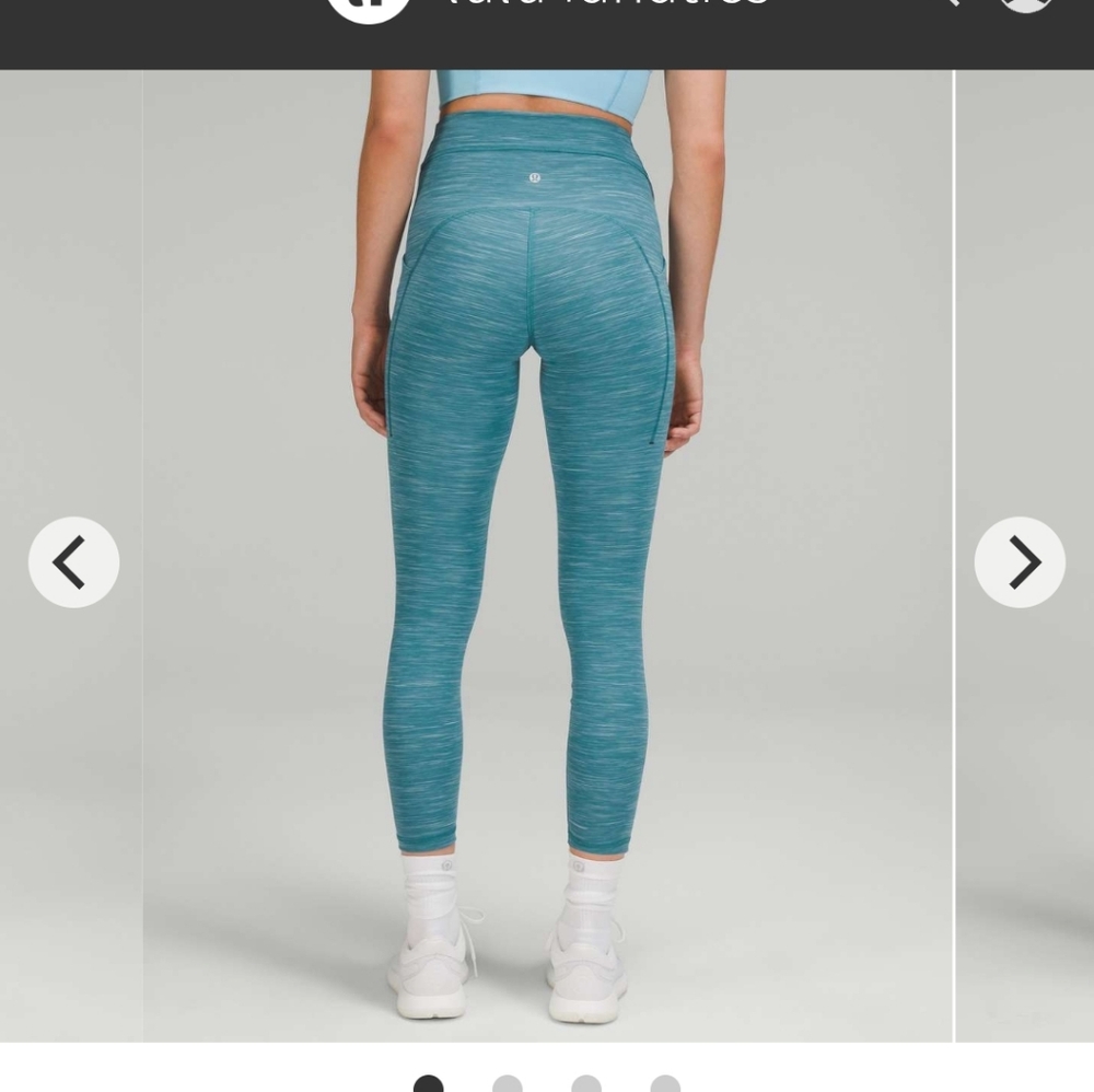 Lululemon Power Thru HR Sz 10 - Picture 2 of 7